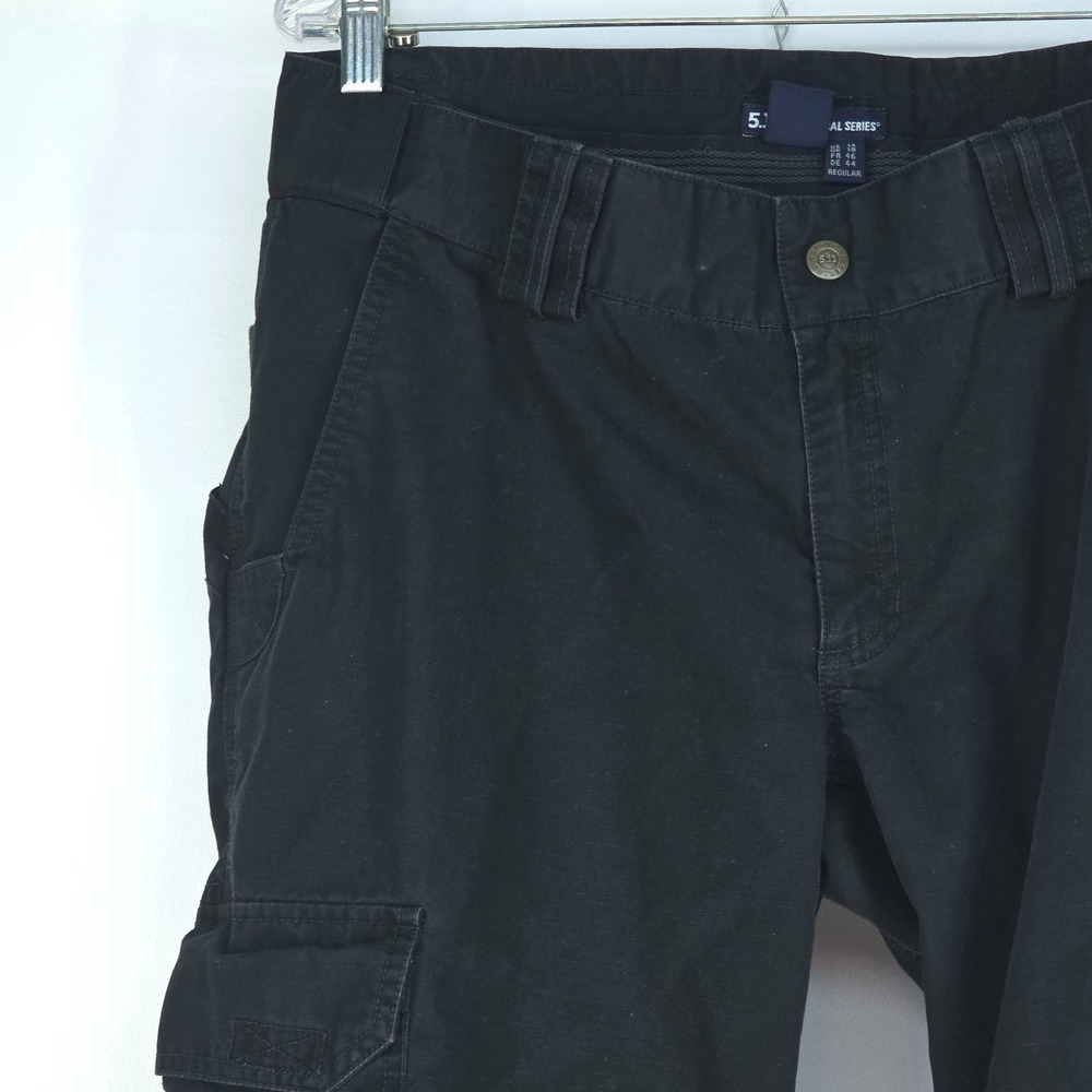 5.11 Tactical Pants Womens 14 Black Stretch Regular Tactical Workwear Utility - Picture 4 of 16